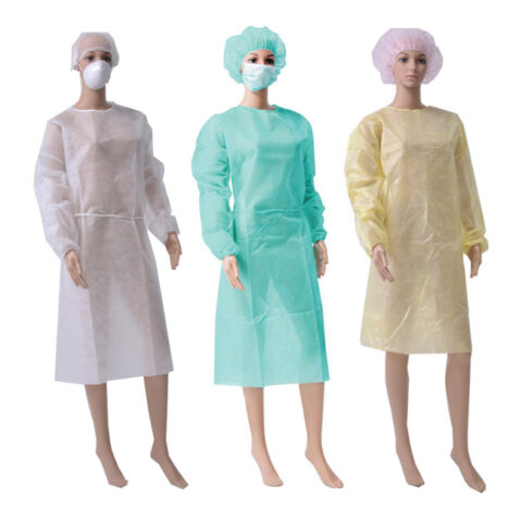 pp+pe isolation gown